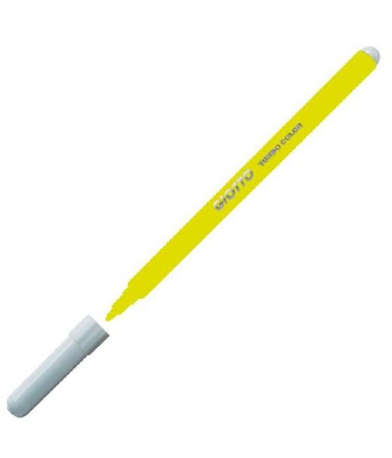 Giotto rotulador turbo color amarillo caja 12 ud