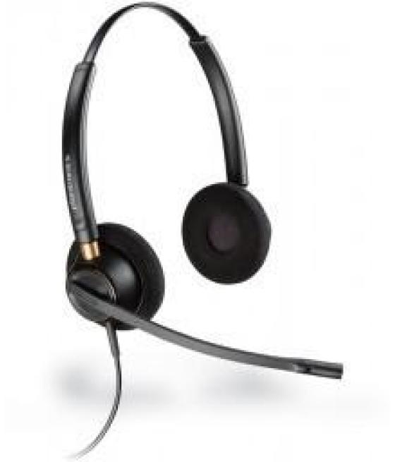 Hp poly auriculares de diadema biaural c/ micrófono cable encorepro hw520 negro
