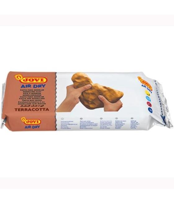 Jovi air dry pastilla de pasta modelar endurece al aire 1000gr terracota