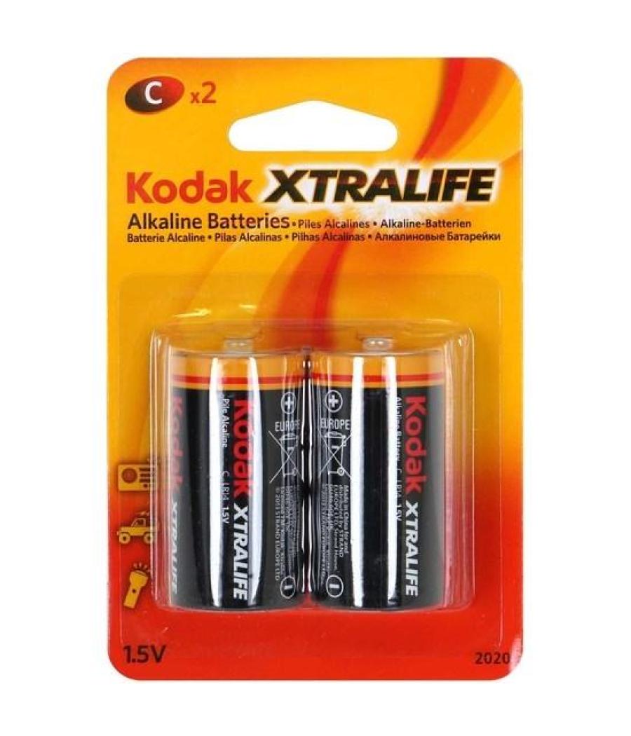 Kodak pilas extralife alcalinas c - lr14 - pack 2 uds