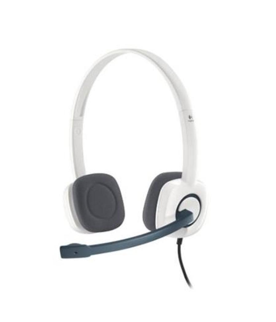 Logitech auricular h150 estéreo con micrófono, con cable, biaural