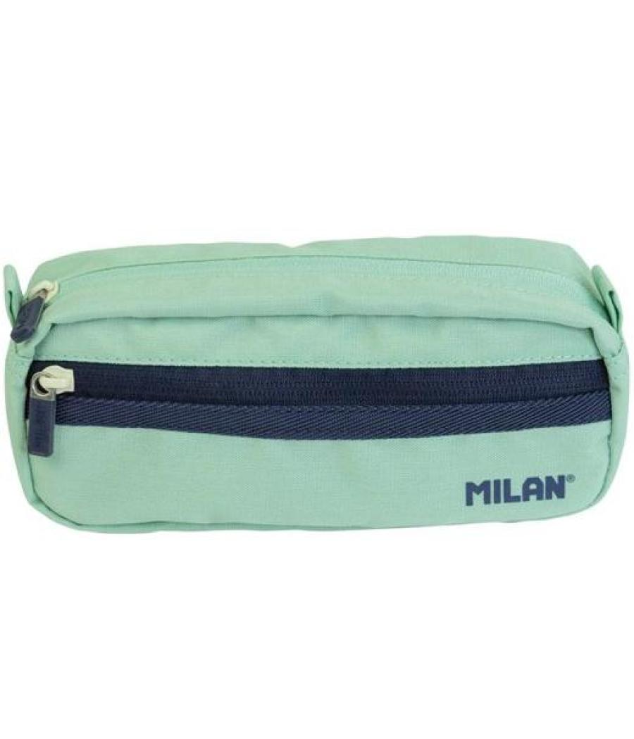 Milan portatodo rectangular 2 cremalleras serie 1918 verde
