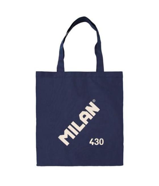 Milan bolsa de mano tote bag since 1918 azul marino