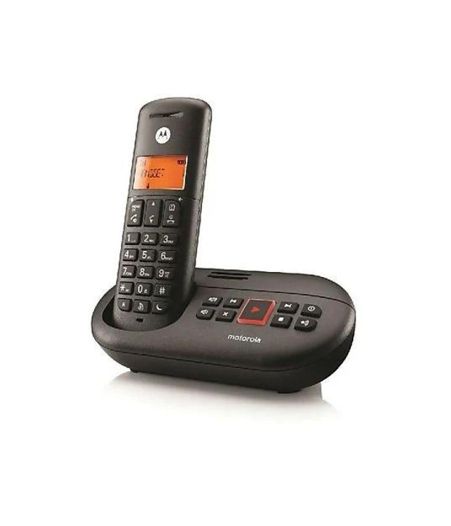 Motorola telefono inalambrico e211 negro dect digital con contestador