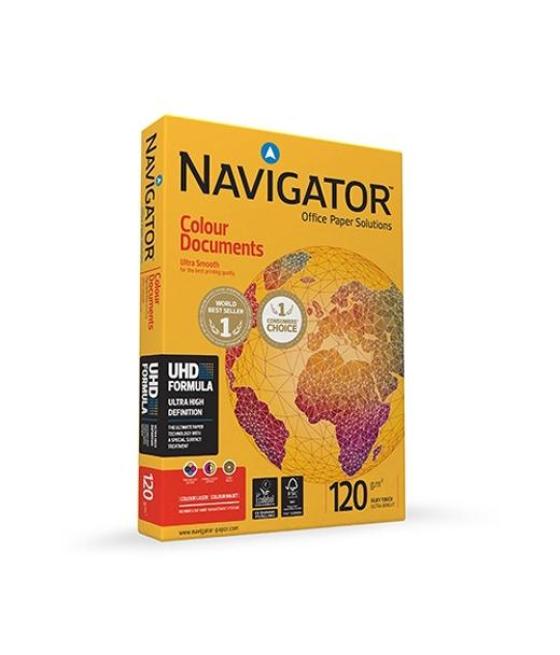 Navigator a4 120gr color documents - 250 hojas por paquete