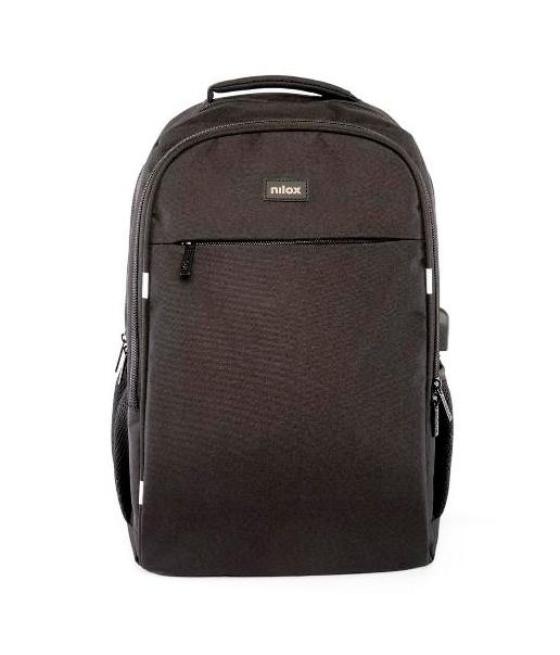 Nilox mochila style para portátil de 15,6" negro