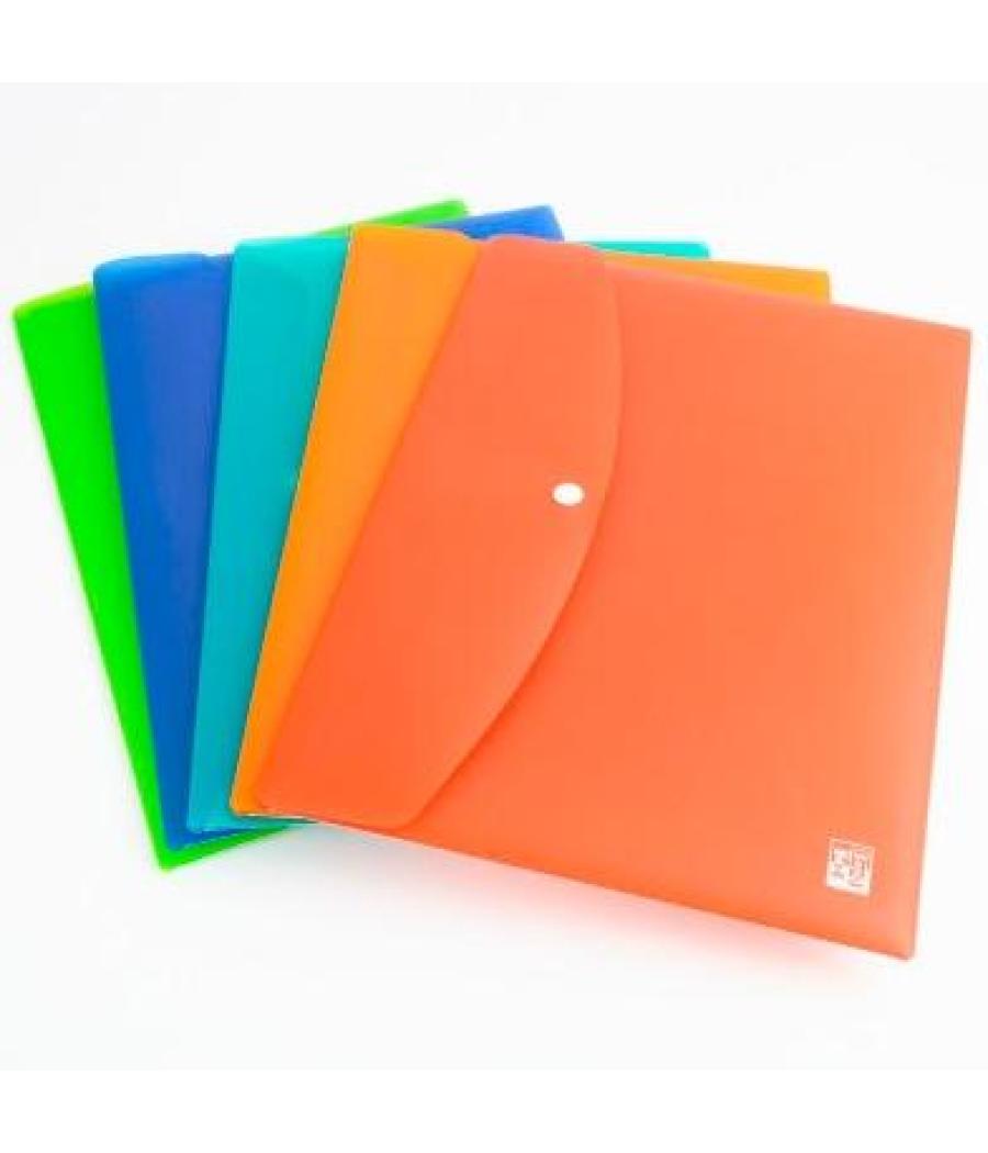 Oxford sobres con broche urban a4 polipropileno c/surtidos