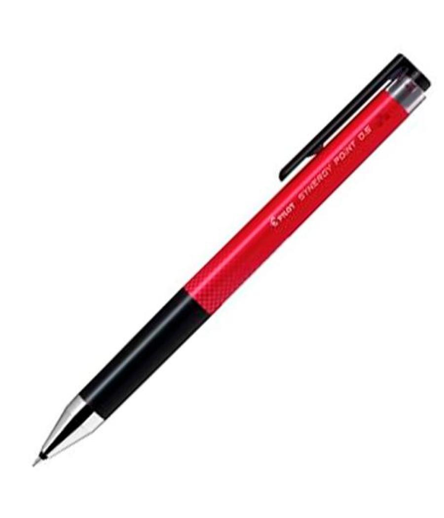 Pilot bolígrafo tinta de gel synergy point 0.5 retráctil rojo