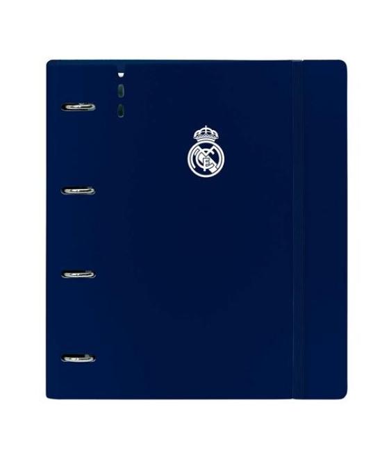 Safta carpeblock anillas 4x35mm c/recambio a4 c/separadores tapas pp foam real madrid 1ª equip. 24/25