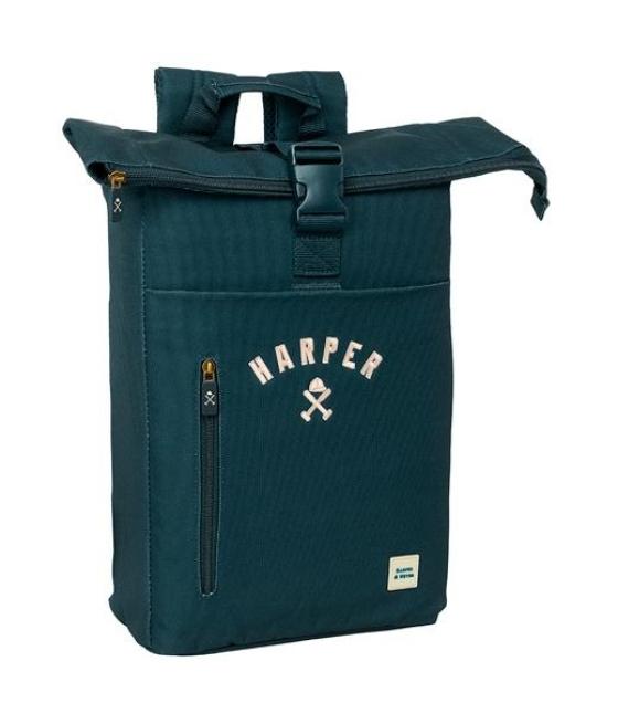 Safta mochila solapa para portátil 15,6" harper & neyer