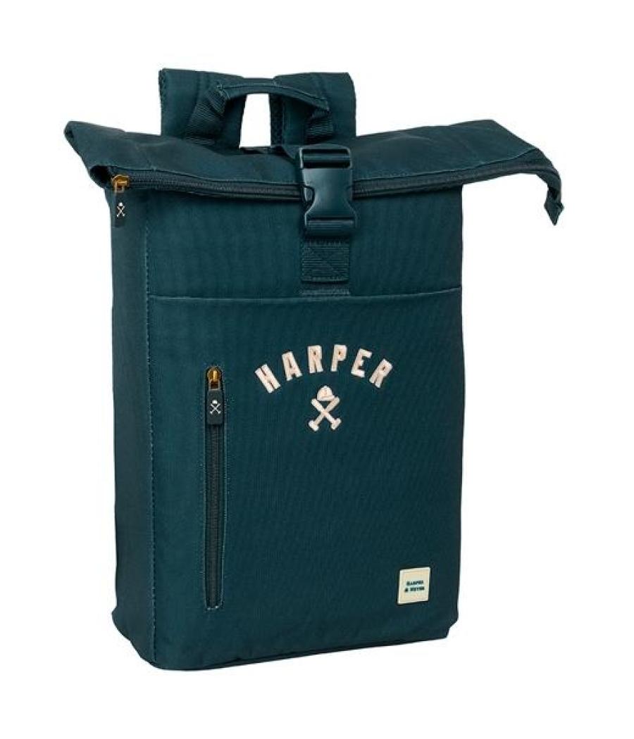 Safta mochila solapa para portátil 15,6" harper & neyer