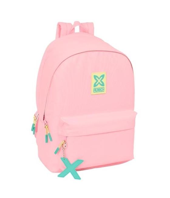 Safta mochila doble para portatil 15,6 usb munich candy