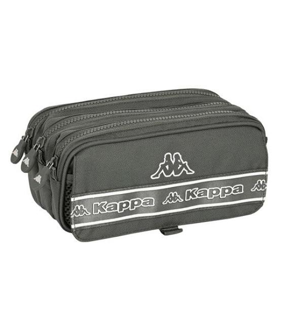 Safta portatodo triple big 1,72l kappa basics gris