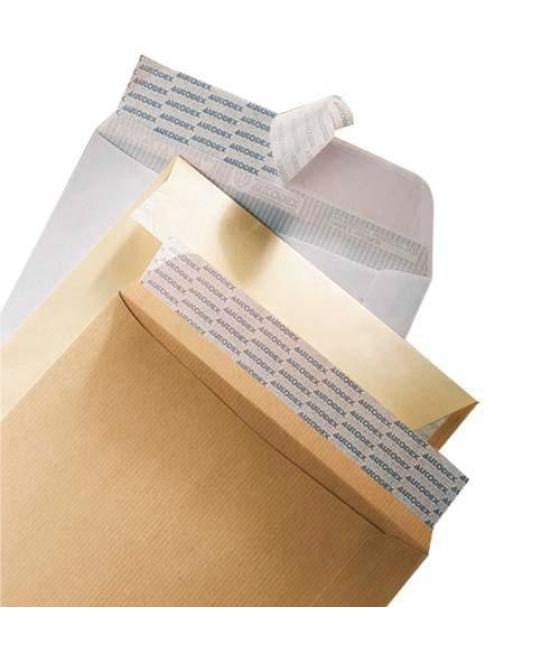 Sam bolsa din c4 autoadhesivo con tira de silicona sb/c4 229x324 90 gramos celulosa chamoix 250 bolsas