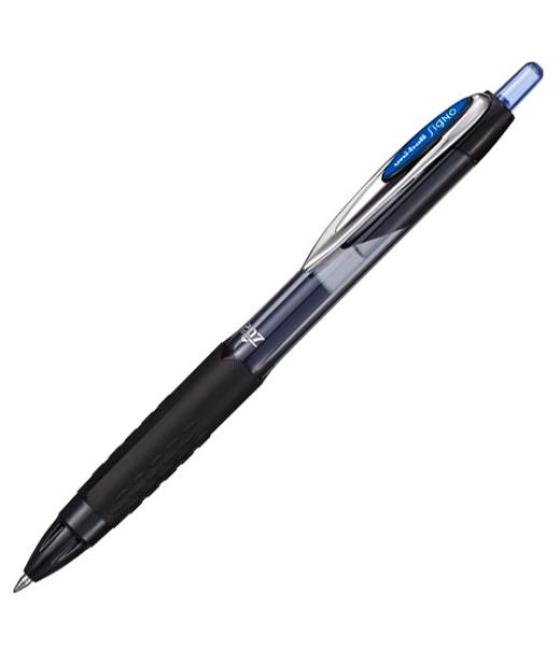 Uniball bolígrafo roller signo umn-207e retráctil 0.7 tinta de gel azul