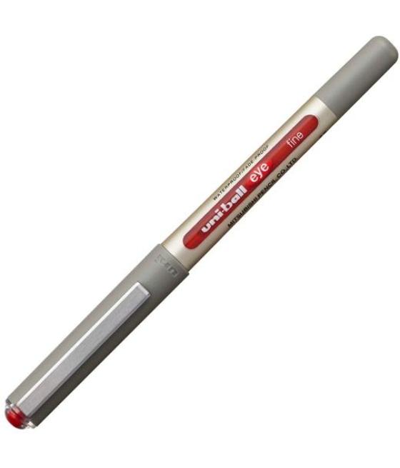 Uniball rollerball eye fine ub-157e 0.7mm rojo caja 12 ud