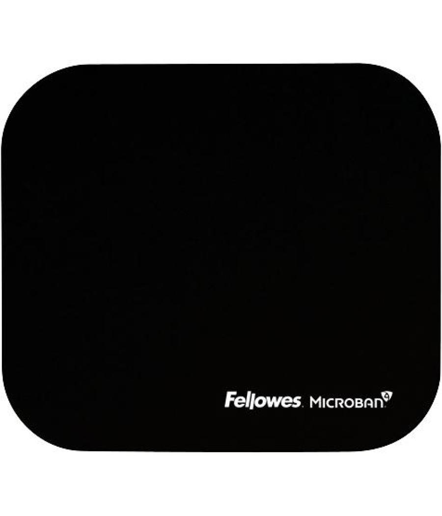 Fellowes alfombrilla estándar protección microban negro
