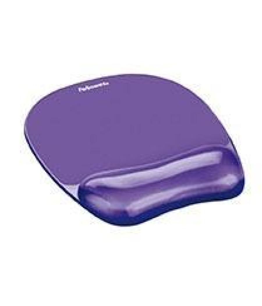 Fellowes alfombrilla y reposamuñecas gel violeta