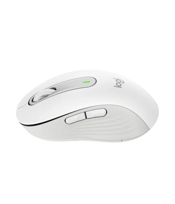Logitech ratón m650 inalambrico optico wireless diestro blanco crudo