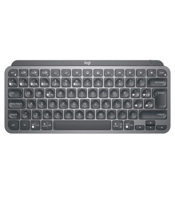 Logitech teclado mx mini inalámbrico qwerty español grafito