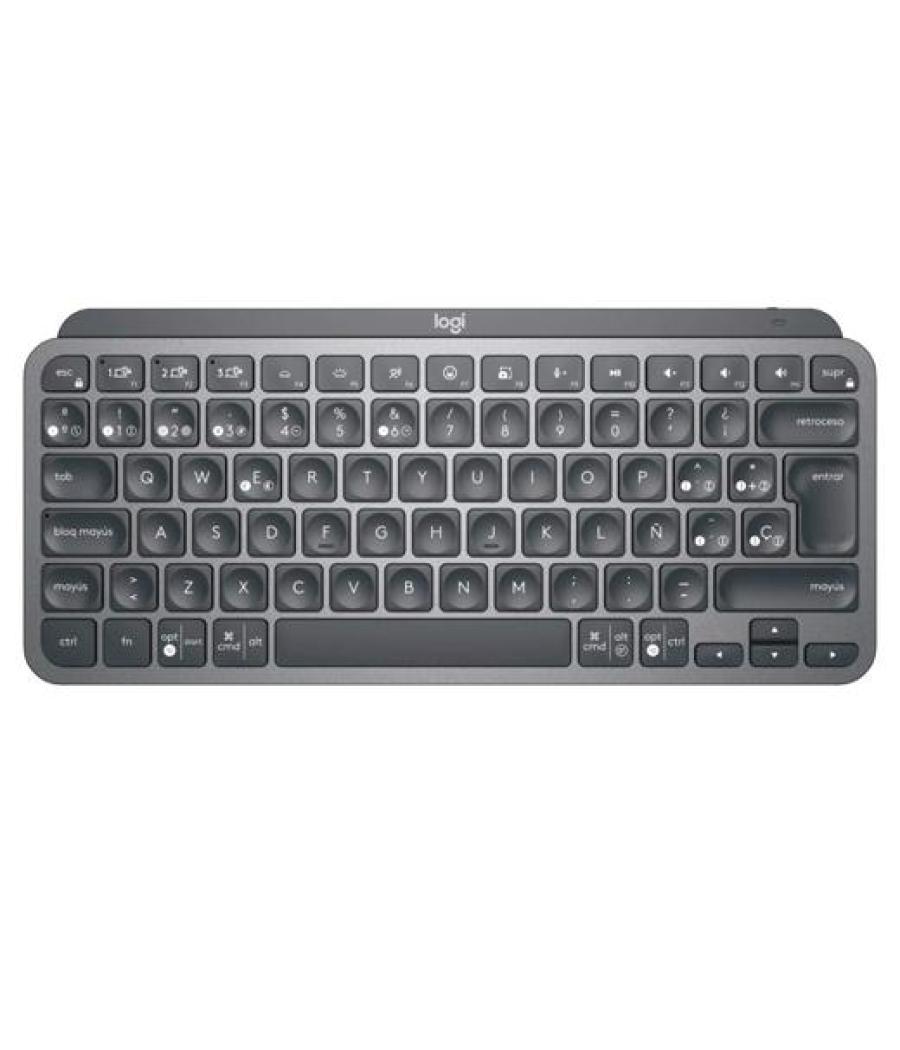 Logitech teclado mx mini inalámbrico qwerty español grafito