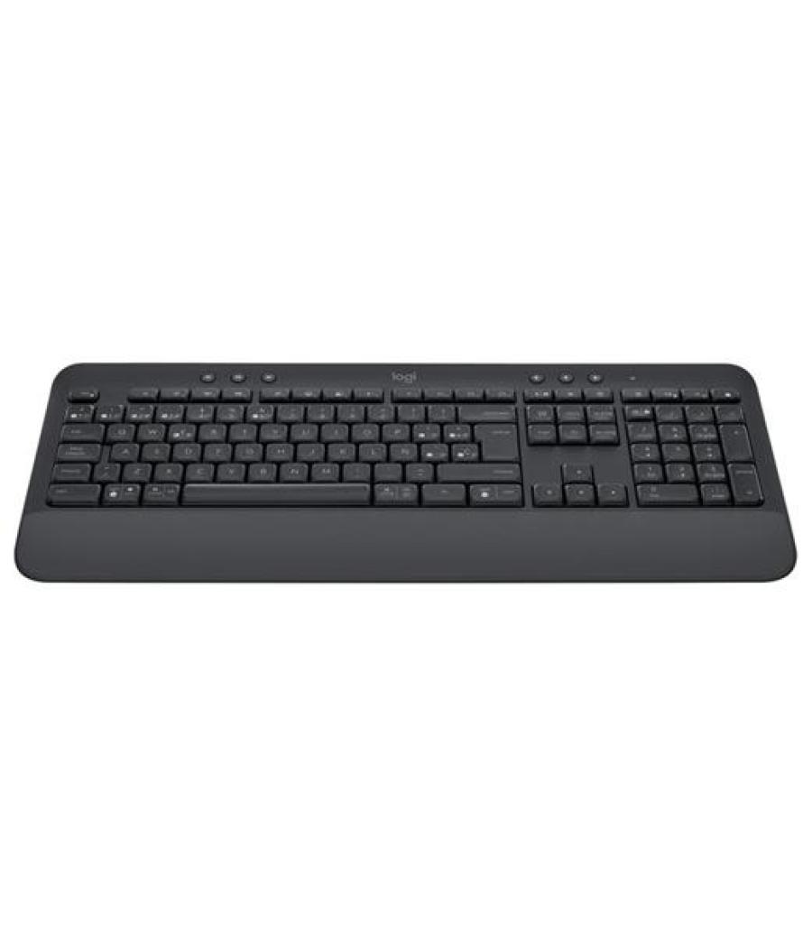 Logitech teclado inalámbrico k650, usb bluetooth grafito