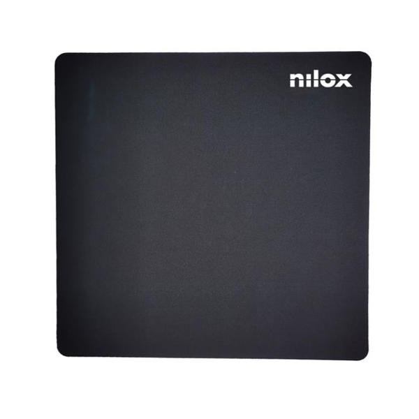 Nilox alfombrilla para raton negro