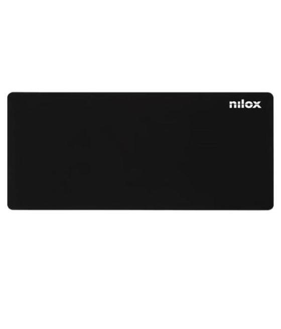 Nilox alfombrilla extra-grande para raton negro