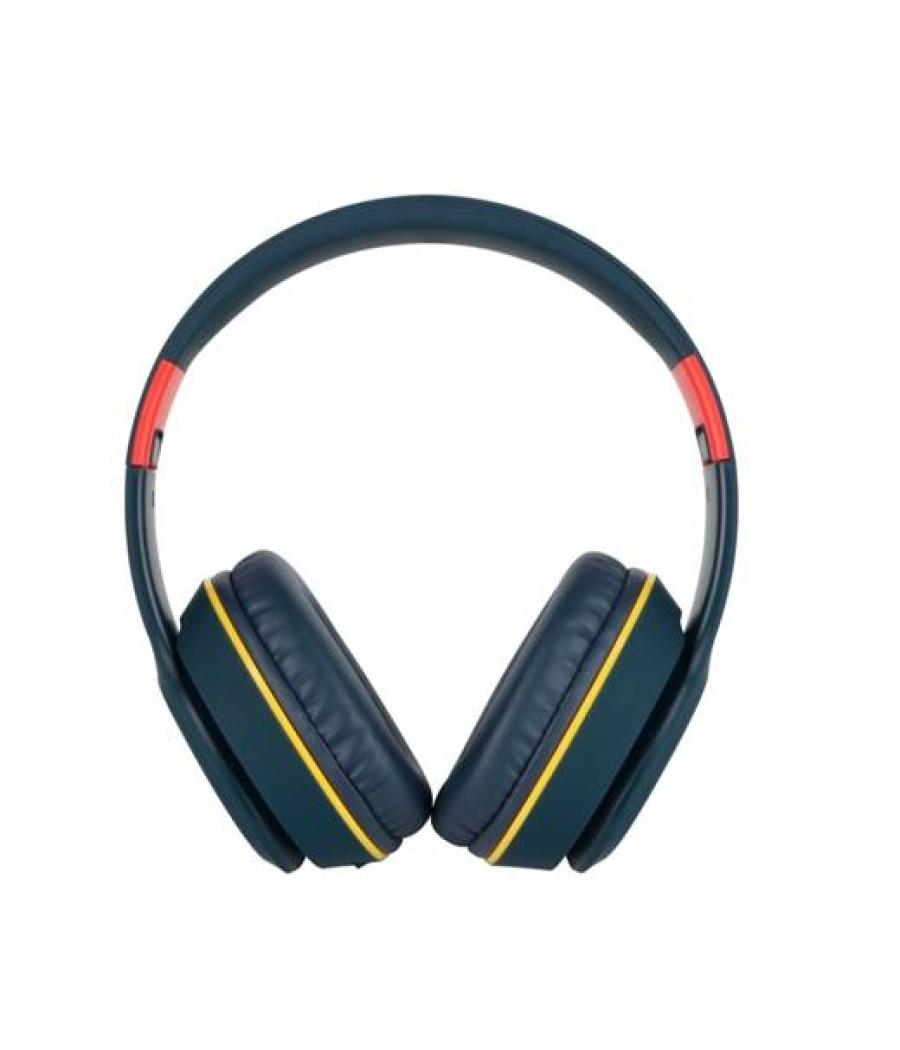 Red bull racing auriculares pole inalámbricos bluetooth con microfono azul