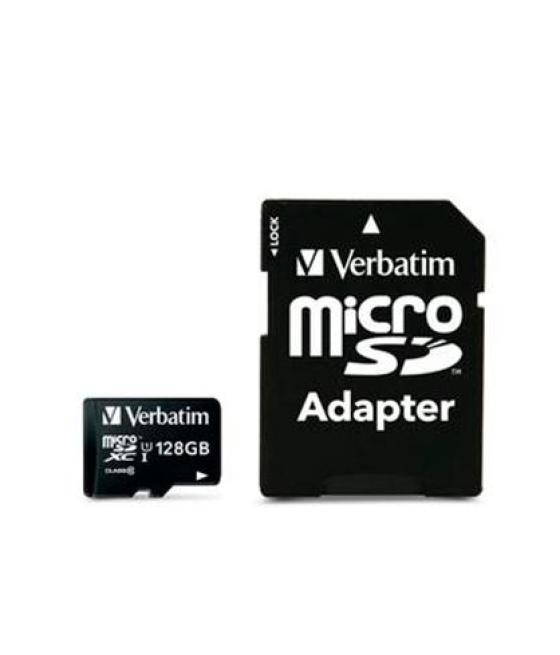 Verbatim micro sdhc 128gb clase 10 c/adaptador
