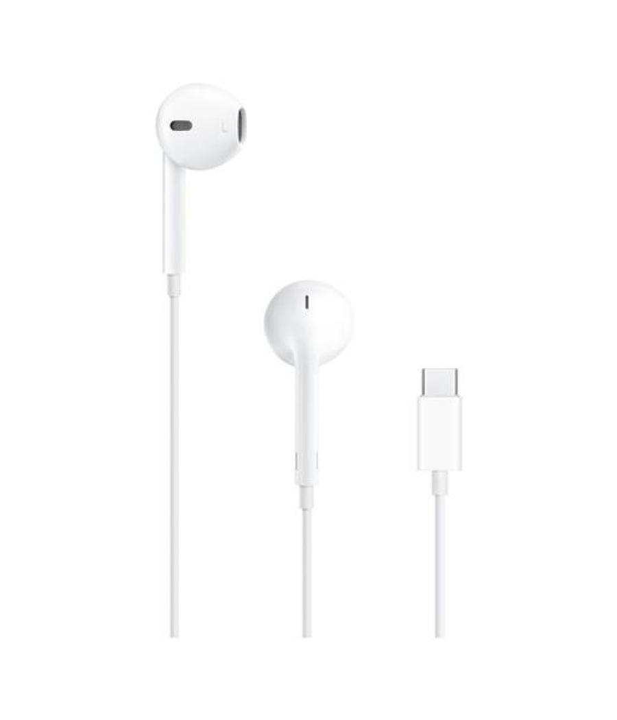 Apple earpods con cable y micro conector usb-c