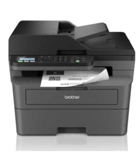 Brother equipo multifunción láser monocromo con fax, duplex, wifi - impresión y escaneo doble cara