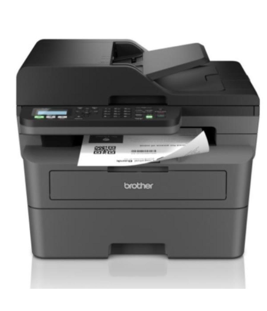 Brother equipo multifunción láser monocromo con fax, duplex, wifi - impresión y escaneo doble cara