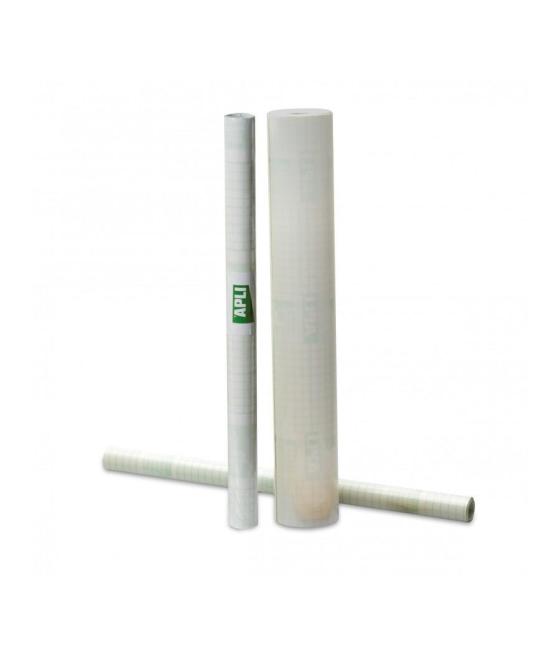 Apli forro libros adhesivo rollo 0,5x20m pp 80 micras transparente