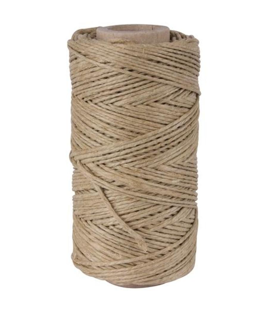 Apli bobina de cuerda de cáñamo 80m 100gr marrón