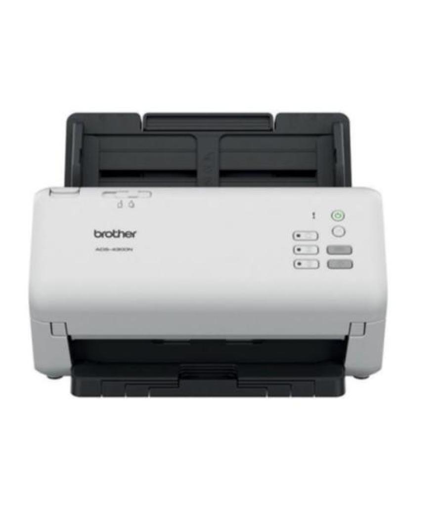 Brother escaner sobremesa doble cara tarjeta red y wifi ads4300n