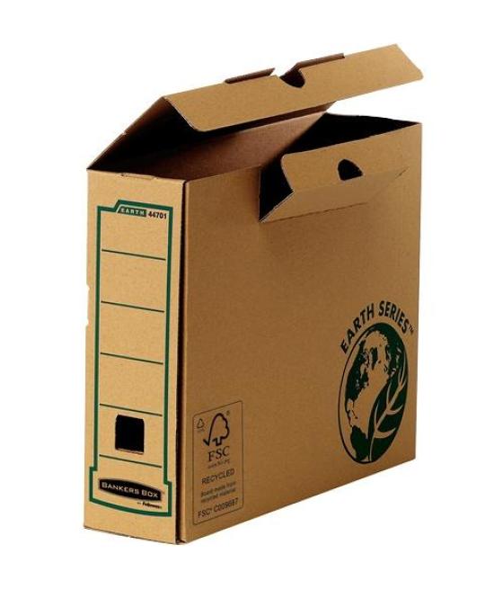 Fellowes caja de archivo definitivo 80mm a4 earth series natura