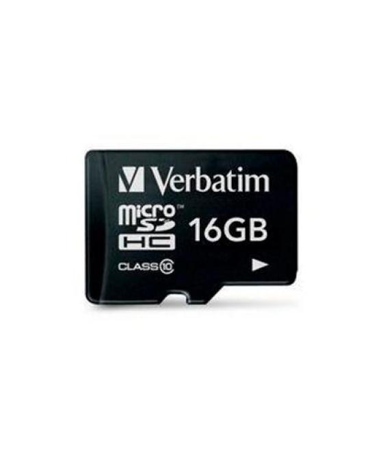 Verbatim tarjeta micro sdhc 16gb clase 10
