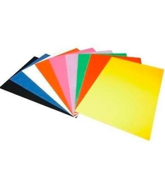 Yosan tapas encuadernación a4 pp 500 micras opaco negro paquete 100 ud