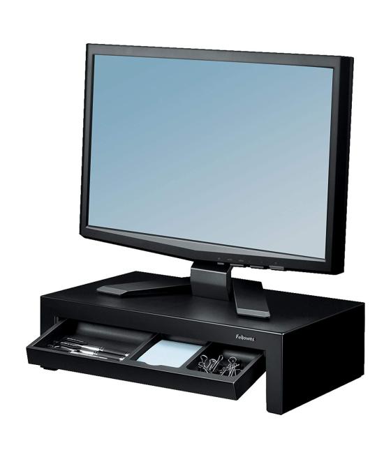 Fellowes soporte para monitor designer suites regulable en altura negro