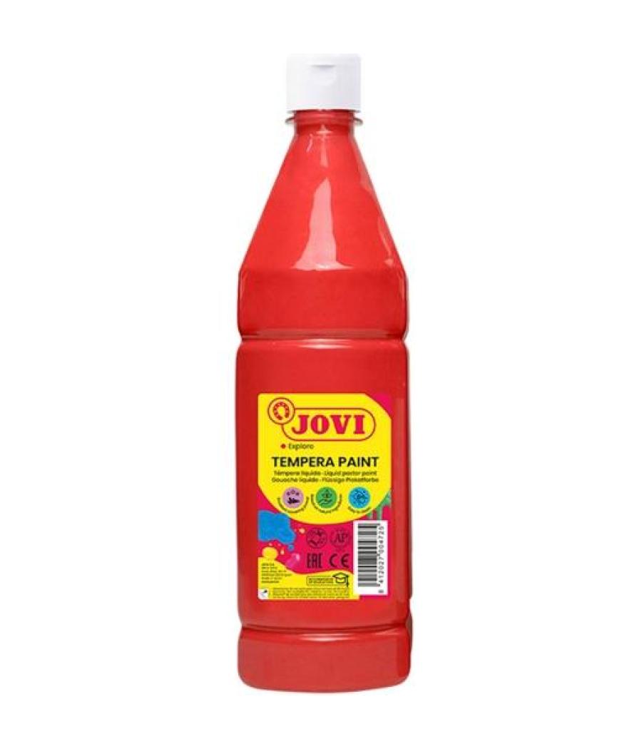 Jovi témpera líquida paint bermellón botella 1000ml