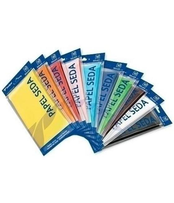 Sadipal papel de seda para manualidades 50x75cm verde oscuro bolsa 26 hojas