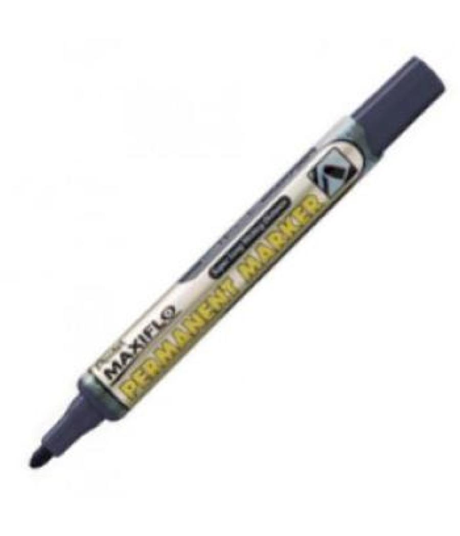 Pentel maxiflo nlf50 rotulador permanente punta bala negro