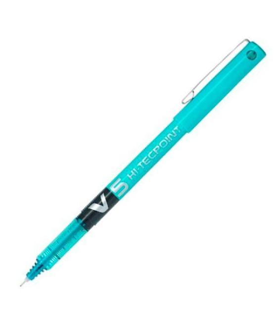 Pilot roller tinta líquida v-5 hi-tecpoint azul claro