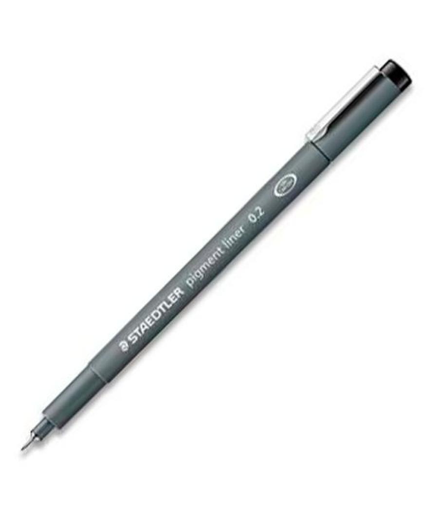 Staedtler rotulador calibrado pigment liner 0.2mm negro