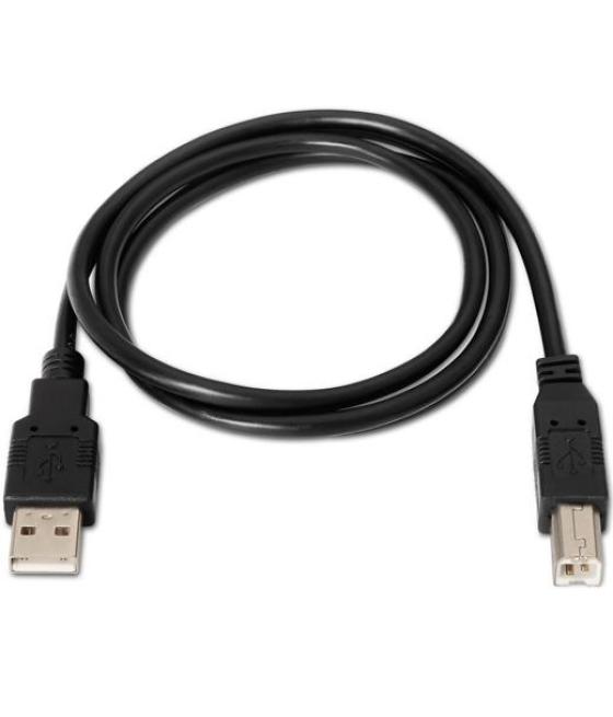 Aisens cable usb 2.0 impresora tipo a/m - b/m negro 4,5m