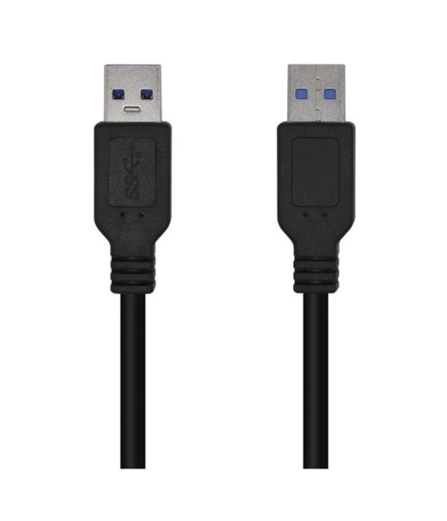 Aisens cable usb 3.0 tipo a/m - a/m negro 1,0m