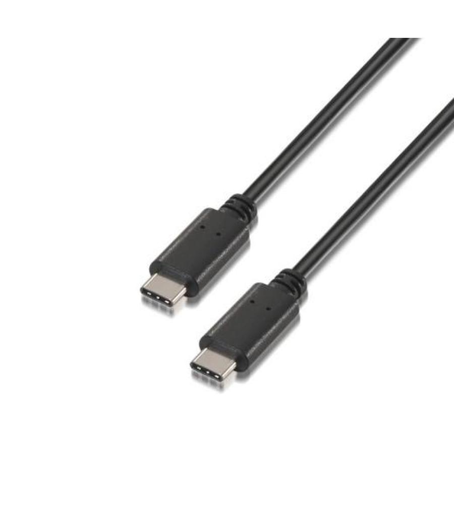 Aisens cable usb 2.0 3a, tipo usb-c/m-usb-c/m, 2.0 metro