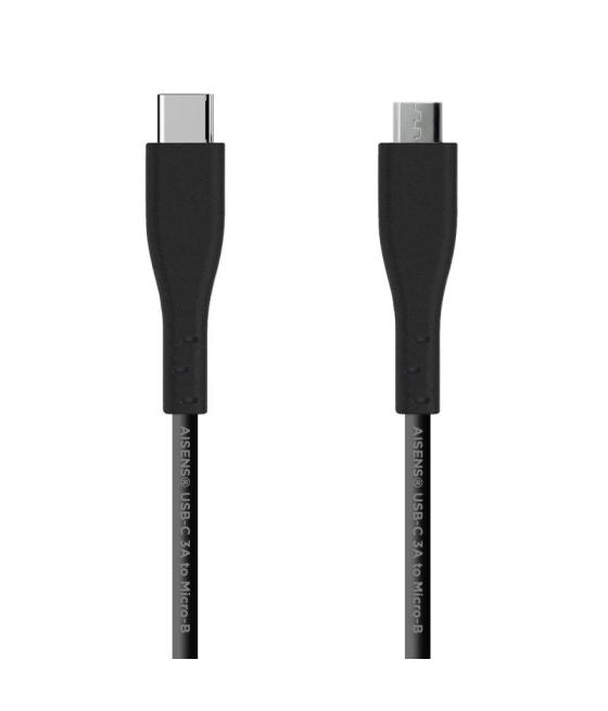 Aisens cable usb 2.0 3a tipo usb-c/m - b/m negro 1,0m