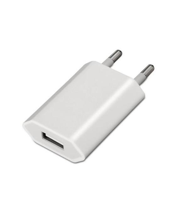 Aisens mini cargador usb 5v/1a blanco